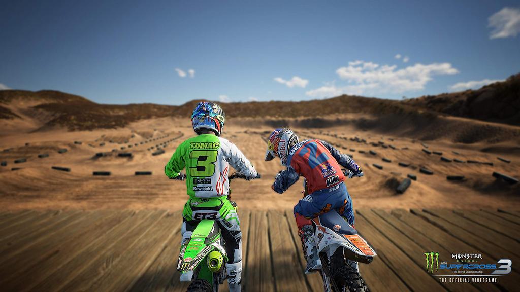 Monster Energy Supercross The Official Videogame 3 North PS4 (Import America) -