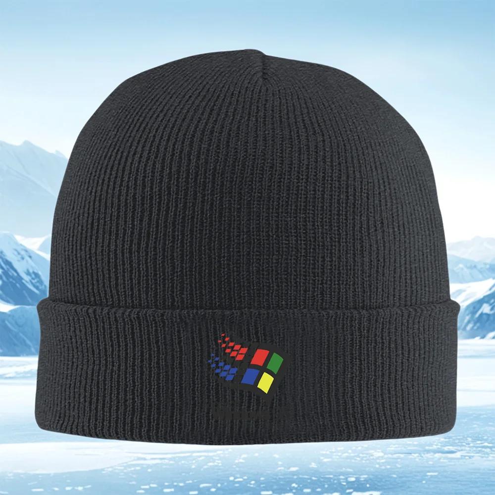 New Flying flag,Windows,software design Men Women Unisex Knitted Hat Beanie Outdoor Cycli