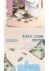 Children's Electric Piggy Bank with Fingerprint Password and Automatic Money Rolling Feature