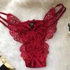 Imitation Pearl Underwear with Massage Beads Sexy Thong Panties for Women Tighten Briefs Comfortable Wear