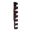 Wood Fishing Rod Pole Reel Holder Mount Rods Rack Organizer Carrier Accessory (Teakwood Color)