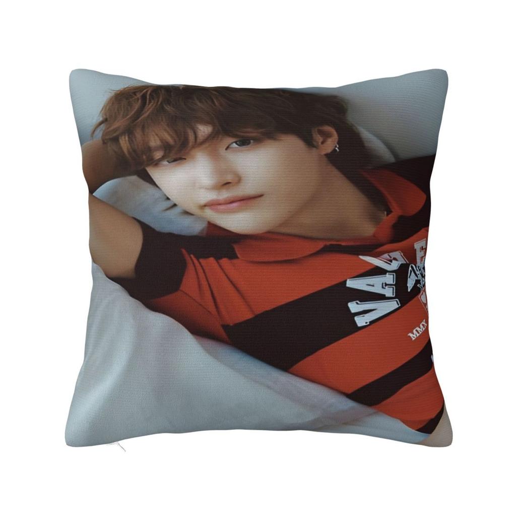 Sofa Decor Riize Kpop Style Idol Boy Group Pillowcase Accessories Pillow Cover Square Multi Size