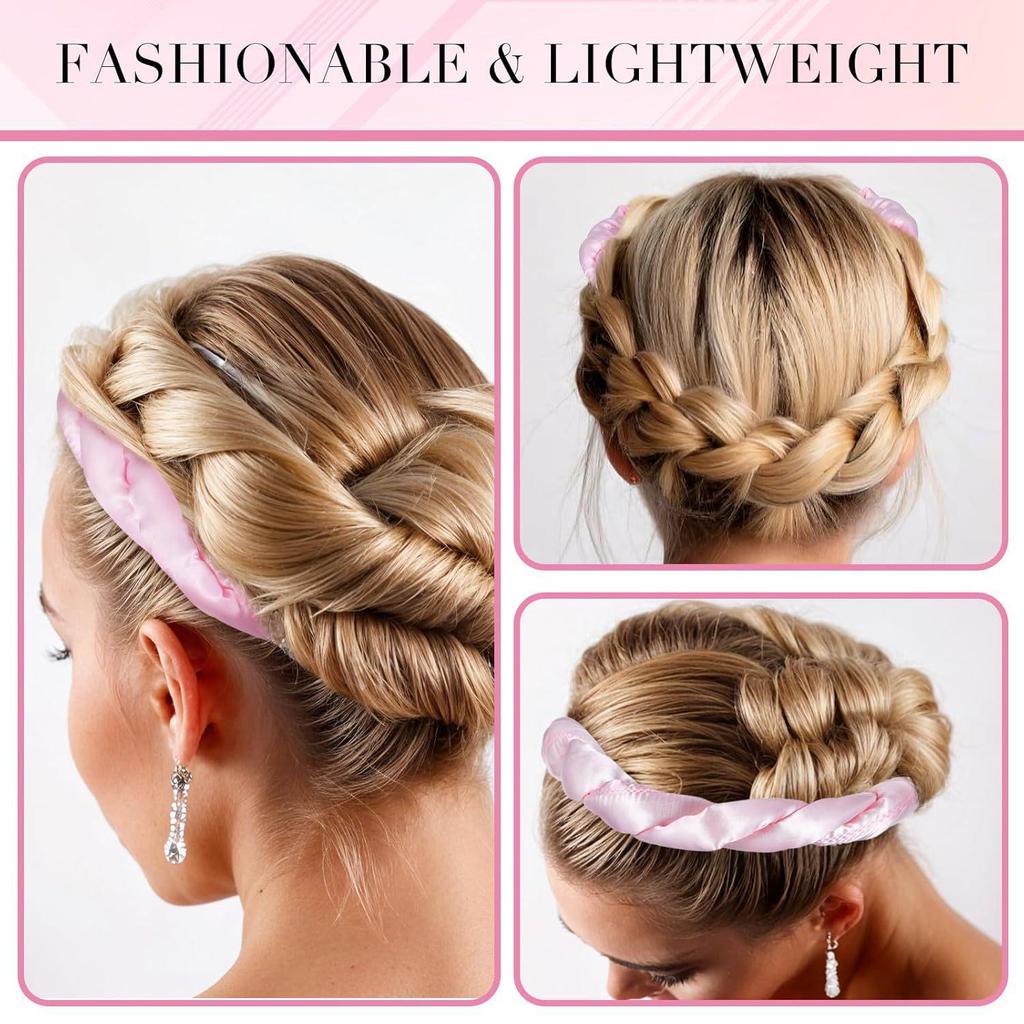 Tiktok Overnight Heatless Hair Curler for Long Hair - Soft Fine Wave Crimper