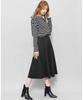 Milliandeni Flared Volume Midi Size L Women's Skirt, Length, Black,