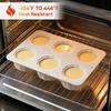 6-Cavity Chocolate Dessert Mold Creative DIY Baking Cake Molds  Pastry Making