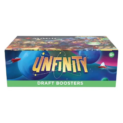 Magic: The Gathering Unfinity Draft Booster (English Version) 36-Pack Set (D03790000) MTG Trading Cards Wizards of the Coast (D03790000)