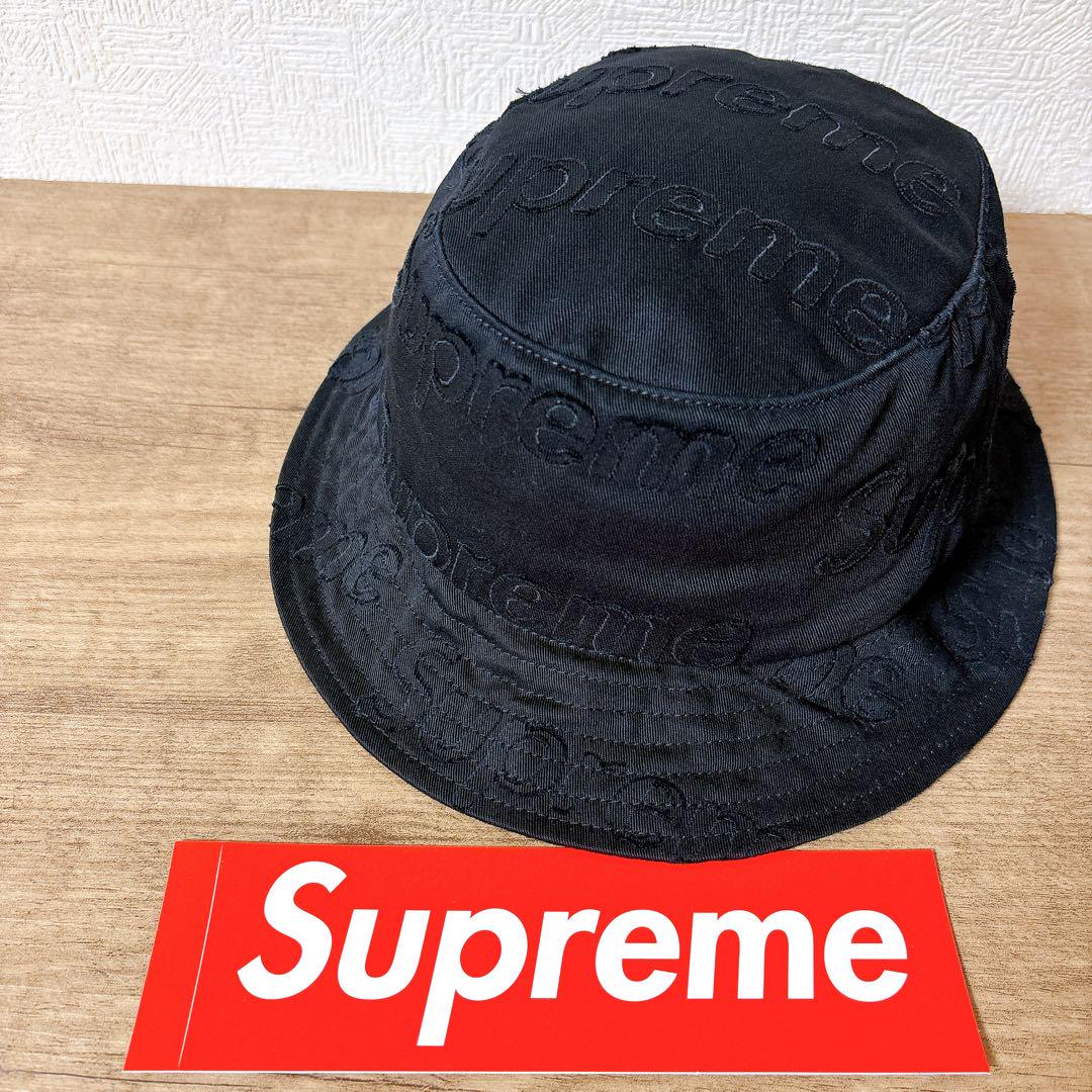 

[Б/У] Оригинальная панама Supreme, Сделано в США, Черный