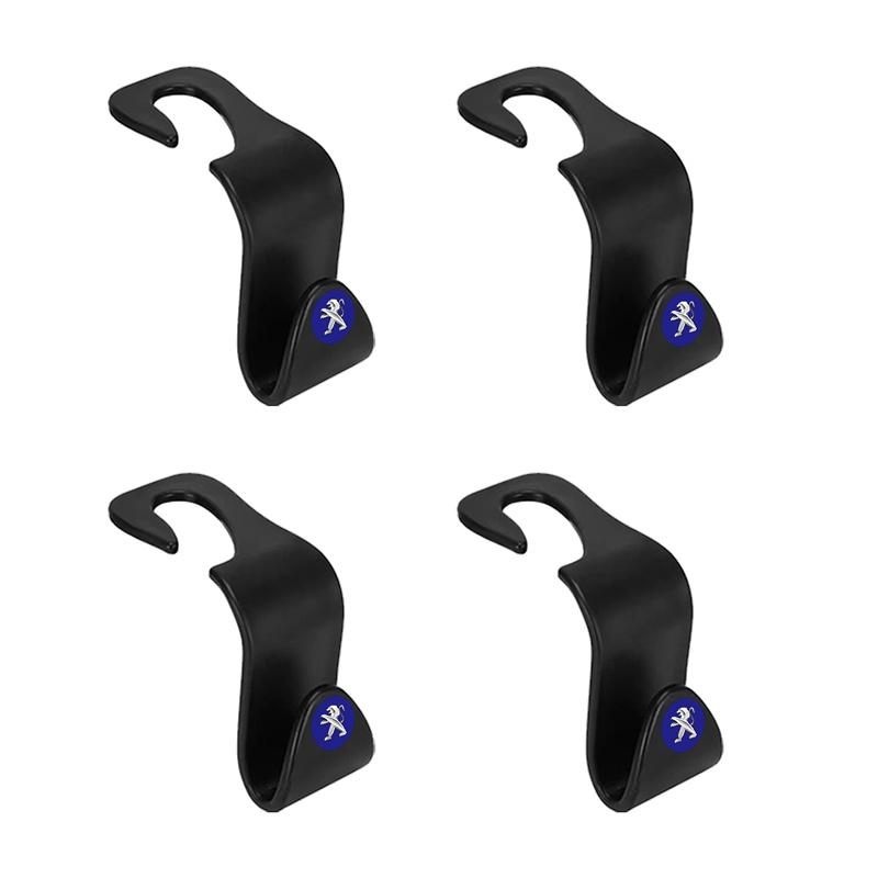Auto Seat Headrest Hook Storage Hanger Car Interior Accessories For Peugeot 308 408 508 RCZ 208 3008 2008 206 207 108 406 407 408 206 207 208 306 307