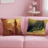 Art Z-Zdzislaw Beksinski Cushion Cover Comfortable Reversible Pillow Cover Ideal for Car Sofa Bedroom & Beyond
