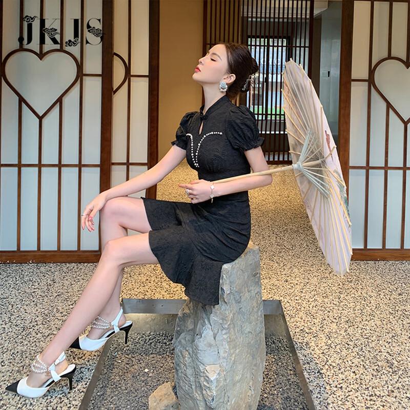 JK&JS New Chinese Style Cheongsam Dress