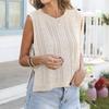 Women's Spring And Summer Casual Loose Knitted Vest Top
