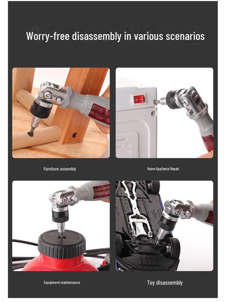 Víceúčelová ráčnová sada šroubováků Green Forest