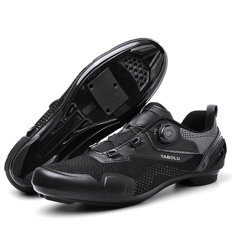 Pro Cycling Shoes MTB Mens Road Flat Speed Shoes Mens Route Shoes Cycling Race Cleats Women's Cycling Hiking ShoesSpd Mtb Shoes
