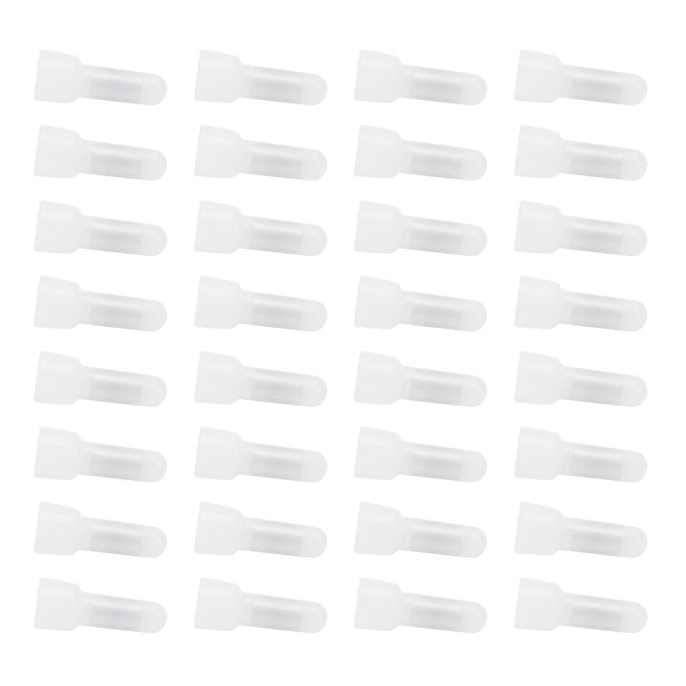 1000PCS CE2 Closed End Terminal Transparent Terminal Kits Durable Wire Cable Connector Lighting