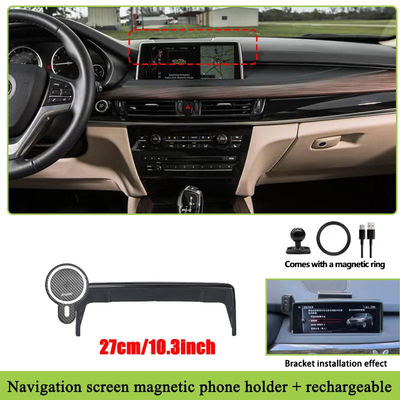 For BMW X5 F15 Accessories 2014 2015 2016 2017 2018 10.3 Inch Car Phone Holder Multimedia Screen Mobile Bracket Stand Support