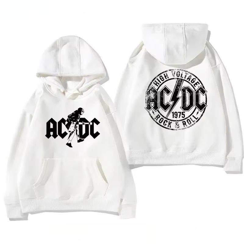 Men's Hip Hop Punk Style Hoodie - Rock Band Autumn/Winter Casual Fashion Sweatshirt