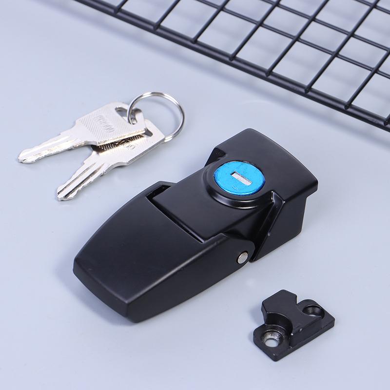 Dk604 Schnallenverschluss Edelstahl Schrankriegel Schubladensicherheit Knebelverschluss mit zwei Schlüsseln