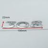 1pcs 206 207 208 301 307 308 408 508 2008 3008 4008 5008 car Letter Emblem Rear tail trunk Decals badge sticker Decal styling