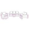VidaXL Ensemble de Canapés avec Coussins 3 pcs, Canapés avec Accoudoirs et Dossier, Ensemble de Meubles, Mobilier de Salon, 3201428