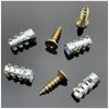 Short Expansion Screws for Stone Tile Cabinet Hinges, Door Thread Repairer 6x14