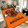 Cleveland Browns Ein Teppich geeignet für Bürostuhlbereiche Wohnzimmer und Schreibtische perfekt für Heimbüros und ein ideales Weihnachtsgeschenk