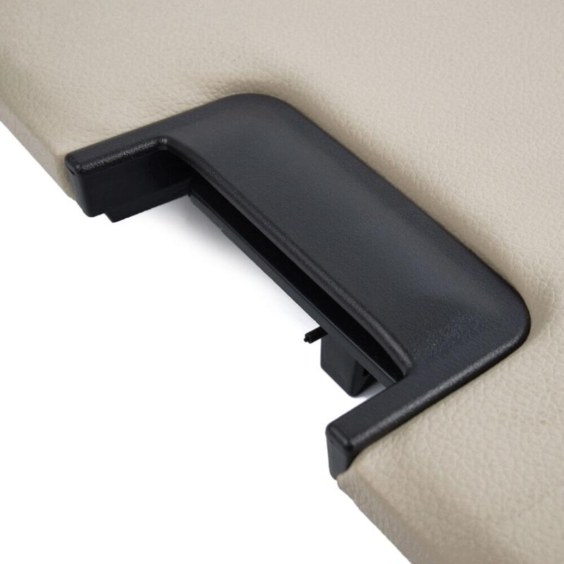 Auto Black Center Console Lid Kit Replacement Fit for Pickup Truck SUV Automobile Replacement