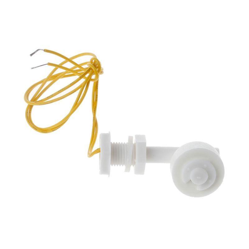 PP Plastic Water Level Side Mounted Liquid Float Switch for Water Tower Aquariums Fish for Tank Hydroponics Pool