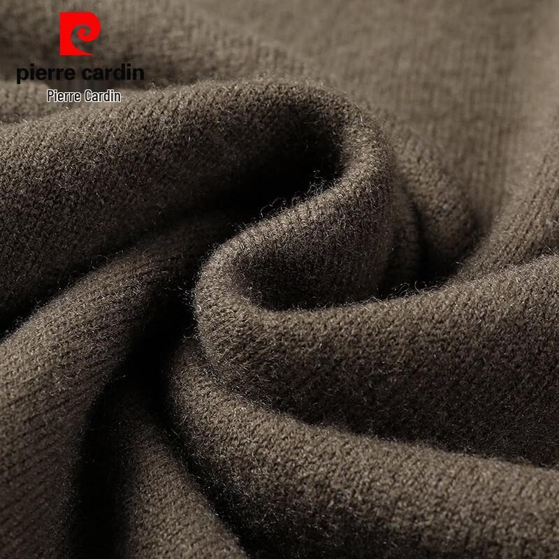 Pierre Cardin Men's Fine Spun 100% Wool Polo Sweater