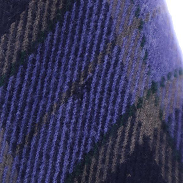 PIA SPORTS Made In Japan Wool Check Jacket ? 3 Blue Men's Used