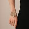 Adjustable Flower Armband Arm Chain Zinc Zinc Alloy Flower Upper Arm Bangle  Party