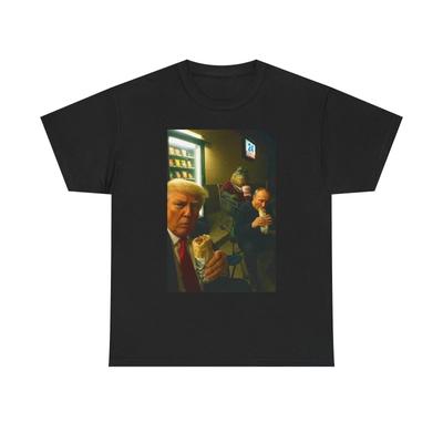 Trump Funny Jokes Graphic T-Shirt NEW Unisex Heavy Cotton Tee Reprint S-5XL