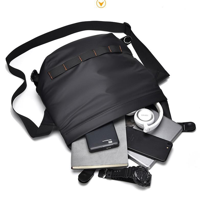 Men's Shoulder Bag Postman Bag for Men's Sports Oblique Cross Bag Functional Chest Bag for Men's Casual Large Capacity Men's Bag