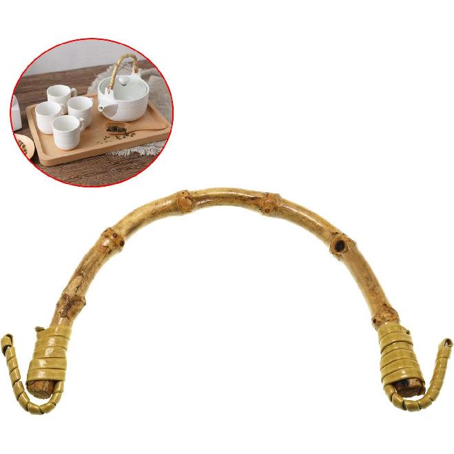 Bamboo Teapot Handle for Ceramic and Pottery Tea Pots and Unique Purses