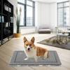EMPSIGN Dog Cat Pet Pet Supports Sound Cold and Heat Just the Right Easy Retains Suitable for Small and Medium Gray Bed, Bed, Cushion, Mat,