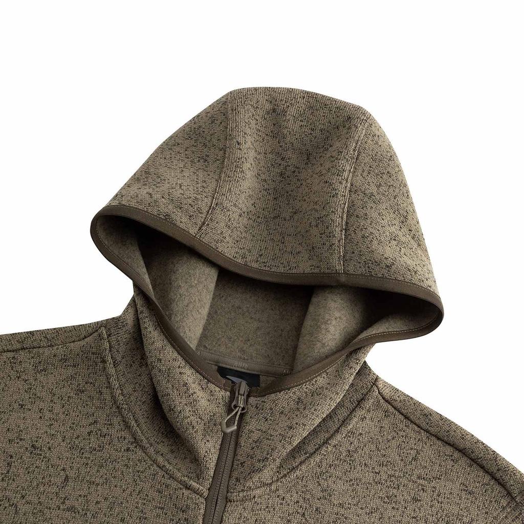 Anta Outdoor Series Fire Shell Warm Windproof Comfortable Versatile Casual Fashion Hooded Liner Jacket Chunky Fleece Men Jackets 952546708-1