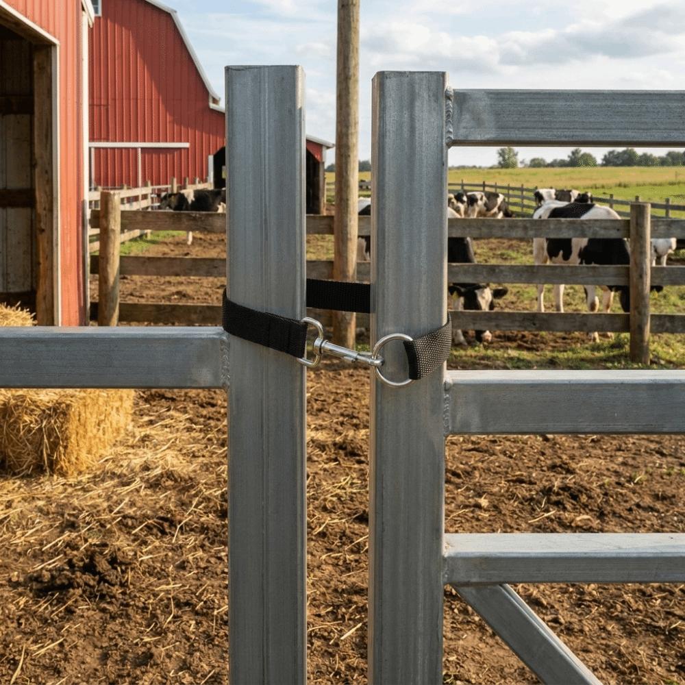 3Pcs Rope Buckle Ranch Gate Rope Lock Single-Loop Door Rope Lock Livestock Pen Gates