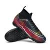 2025 football shoes men's high-top foreign trade TEMU long nails short nails artificial earth shoes sports shoes men's 2025