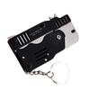 Full Metal  Folding Rubber Band Toy Outdoor Sports Keychain Toy