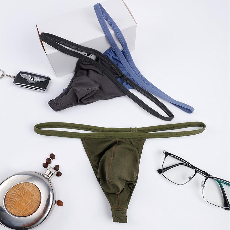 FIGURE COLORS Sexy Low Waist Men's Underwear Modal Pure Sexuality Style Fun Personality Special Spicy T-line Underpants