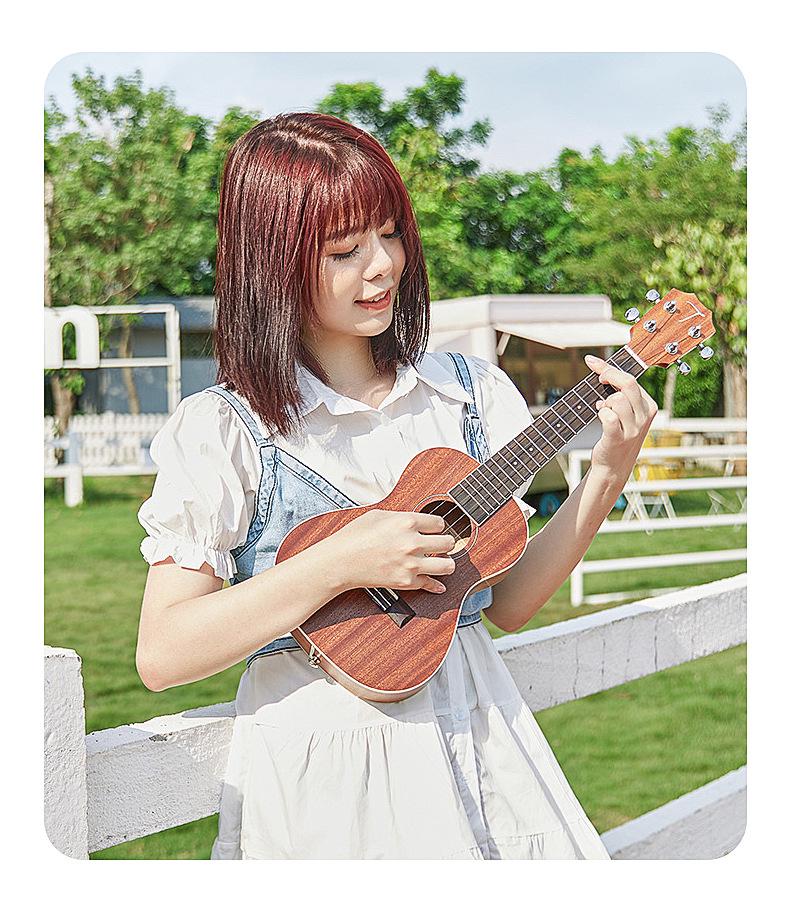 TOM Ouyang Nana Co-branded Ukulele for Beginner Girls