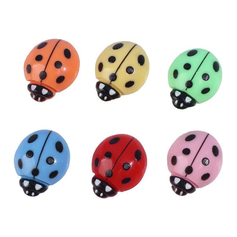 Käfer Harz Haarspangen Set - DIY Kinderbasteln mit Marienkäfer Ornamenten