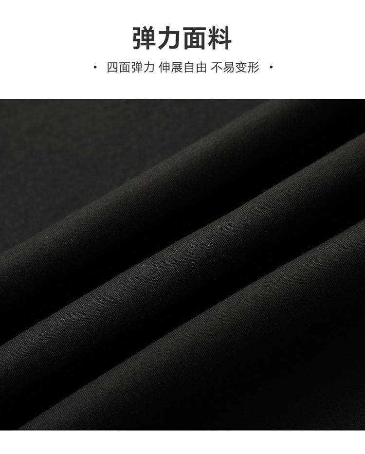 Cotton base shirt men's autumn and winter men's solid color long sleeved T-shirt men's top