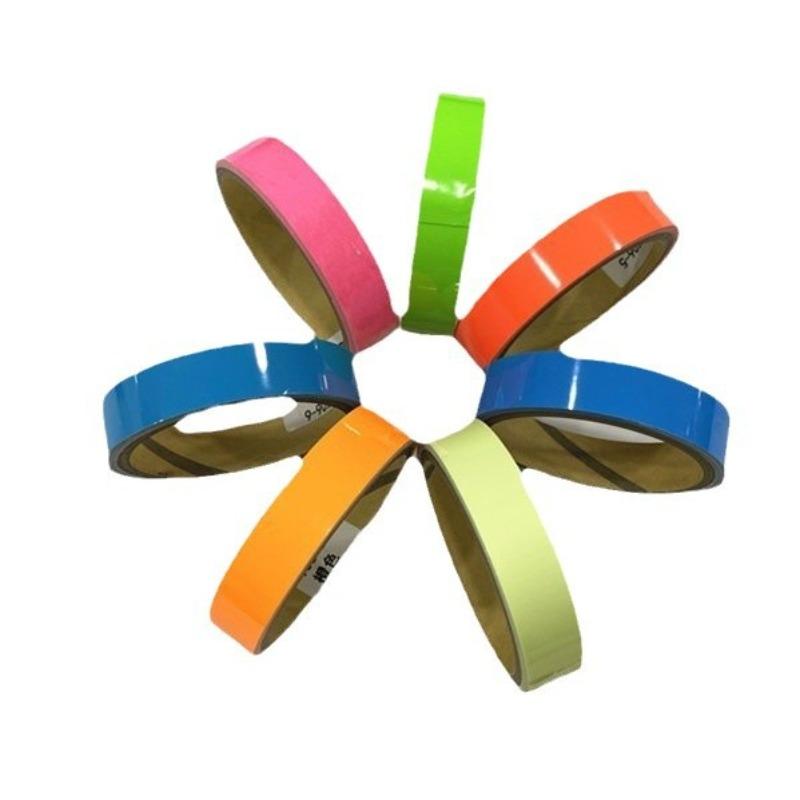Luminous Warning Tape Color Glow In Dark PET Self Luminous Fluorescent Tape For Stair Stage Fire Safety Mark Sticker