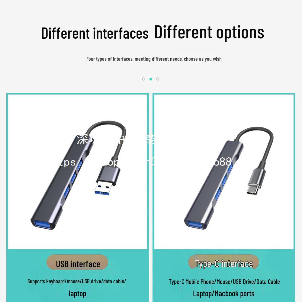 4-in-1 USB 3.0 Type-C Hub for Apple Laptops