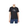Calvin Klein Jeans Minimalist Letter Print Round Neck Short Sleeve T-Shirt Women T-Shirts Black 40WL259-UB1
