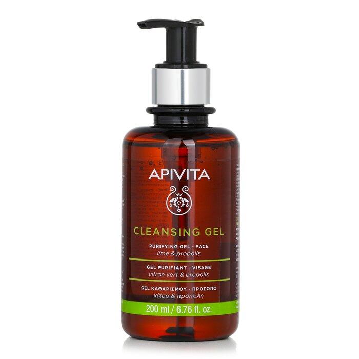 APIVITA Purifying Gel with Propolis & Lime - For Oily/Combination Skin