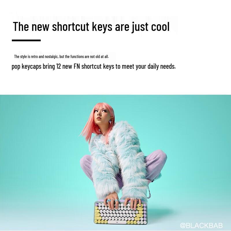 Logitech POP KEYS Wireless Mechanical Keyboard