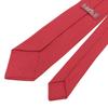 Excellent HERMES tie H-patterned silk twill tie Red silk mens Used