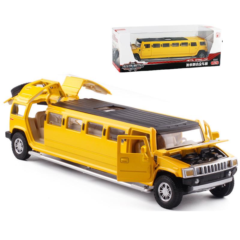 1:32 Legierung Verlängert Limousine Automodell Metall Diecasts Fahrzeuge Mit Ton Licht Rückzugauto Sammlung Spielzeug Kinder Geschenke B226