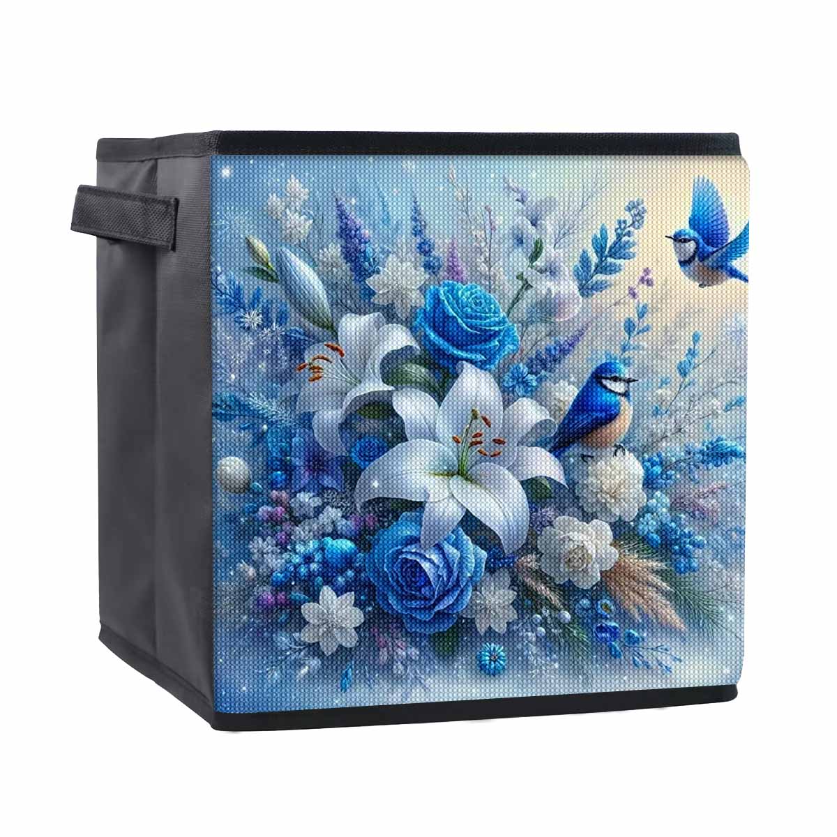 

Лилии и Птицы 5D Алмазная Живопись Корзина для Хранения Полная Круглая Выкладка Мозаика Алмазная Вышивка Наборы для Вышивания Крестом Домашний Декор Домашний Декор 25cmx25cm